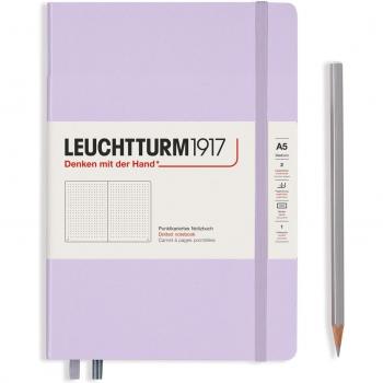 Leuchtturm1917 Hardcover Notebook Medium Lilac - Dotted