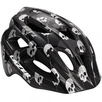 Lazer – Casco Infantil de Nut Z Skulls Black Grey, Patrón, Uni, fa003716030