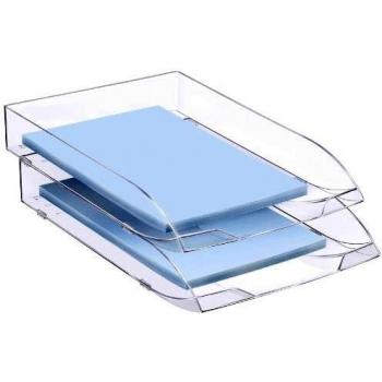Bandeja de correo CEP Confort A4/C4, transparente, 264 x 53 x 365 mm
