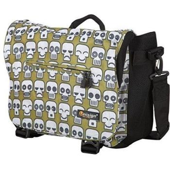 Unisign - Bolso al hombro de lona para hombre multicolor multiple colours Large