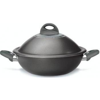 Pensofal Pen8633 VapSì Wok, diam. 28cm, Serie Bioceramix Platino, Gris Antracita