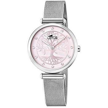 Lotus Reloj Analógico para Mujer de Cuarzo con Correa en Acero Inoxidable 18708/2