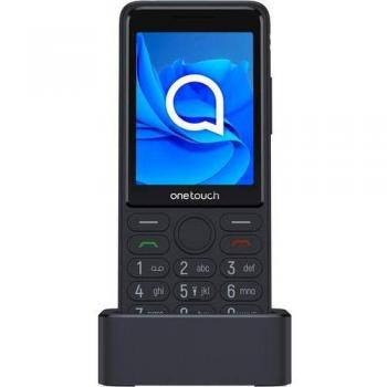 TCL One Touch 4022S Teléfono Móvil para Personas Mayores, 2.8 Pulgadas, Botón SOS, Gris Oscuro