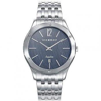 Viceroy Reloj Analogico para Hombre de Cuarzo con Correa en Acero Inoxidable 471129-35