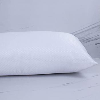 Almohada Microfibra Doble Funda Antiácaros Mod. Alaska 75 cm - Purpura Home