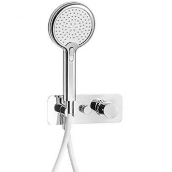 Grifo Ducha Empotrable 2 Vías con Maneral Galindo Esla 7929300 Cromo