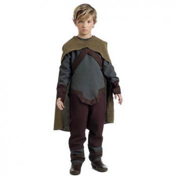 Disfraz de Guerrero Medieval Verde para niño