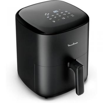 Moulinex Easy Fry Max 5L - Freidora de Aire 2 en 1, Capacidad para 6 Personas, 10 Programas Automáticos, Ahorro Energético hasta el 70%, Panel Táctil Int