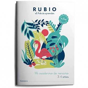 Mi cuaderno de verano RUBIO. 3-4 años: 1