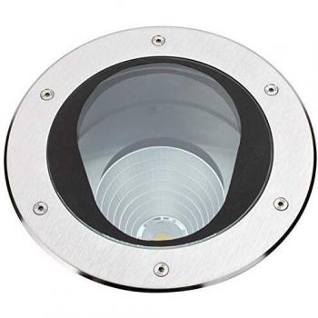 Foco de suelo empotrable LED orientable Titus 32W - alta luminosidad y diseño en aluminio y acero inoxidable