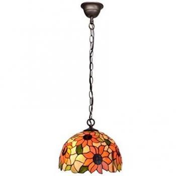 Lámpara de Techo Viro Diamond Ambar Hierro 60 W 20 x 125 x 20 cm