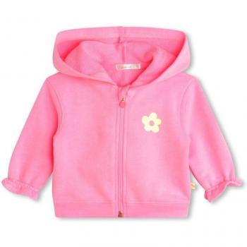 Sudadera de bebé niña Billieblush con cremallera y capucha