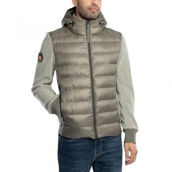 Superdry Men's Hooded Storm Fleece Bomber Jacket - Dusty Olive Green