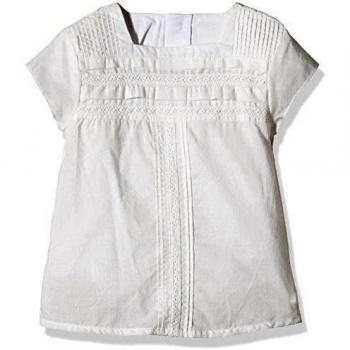 Neck & Neck, Camisa Niña, Cream / Crudo 12, 8A