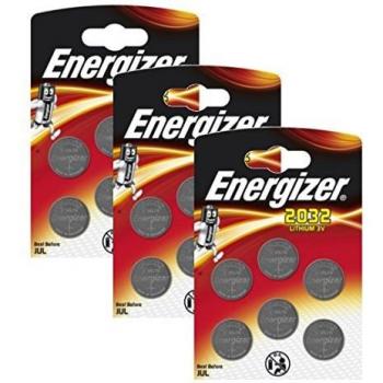 Energizer Pilas de Litio CR2032 3V 6 Unidades