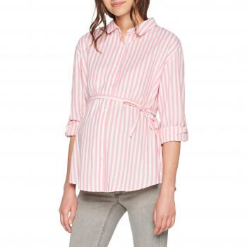 MAMALICIOUS Mlflora LS Woven Shirt a, Blusa Pre-Mama para Mujer, Multicolor
