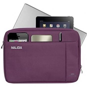 Nilox NXSLB133PPL 13.3 Sleeve case Púrpura maletines para portátil - Funda