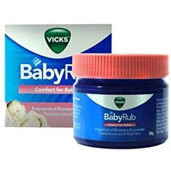 Vicks BabyRub Moisturizing Soothing Ointment 50g