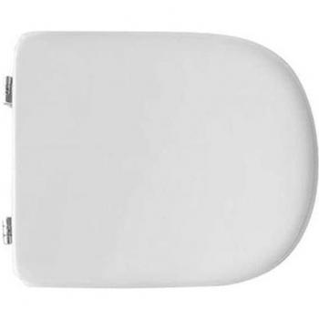 Asiento de WC Dolomite Vaso Gemma 2 Forma 7 Blanco con Bisagras Ajustables