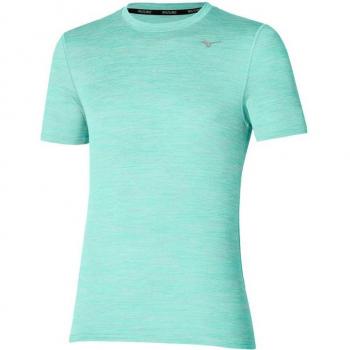 Camiseta Mizuno Impulse Core Hombre Verde