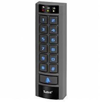 Teclado Multifuncional con Lector de Proximidad INT-SCR-BL Satel