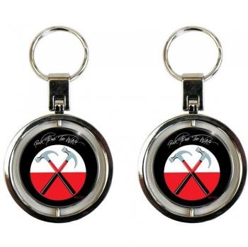 Llavero Spinner Pink Floyd The Wall Negro/Rojo/Plata One Size