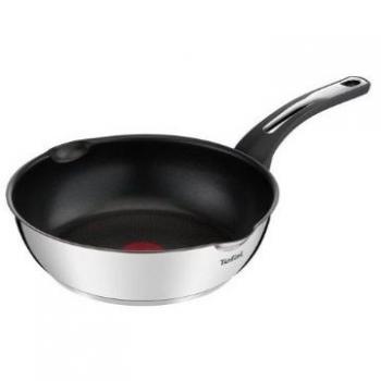 Sartén Wok Profunda Tefal Emotion 26 cm, Antiadherente, Compatible con Inducción
