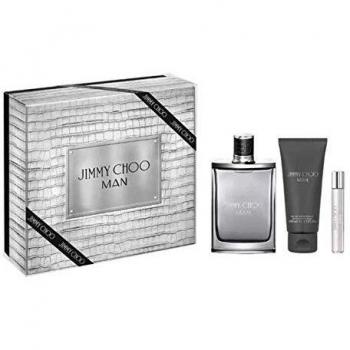 Jimmy Choo Man Eau De Toilette Spray 100ml Set 3 Pieces 2019371049