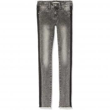 NAME IT Nkfpolly Dnmtenley 5151 Pant Noos, Pantalones para Niñas, Gris