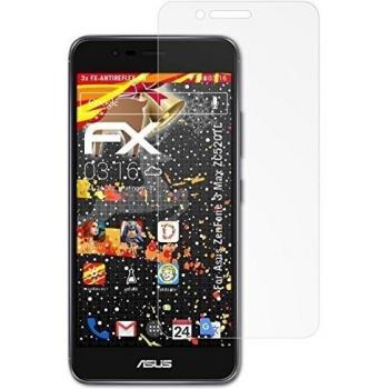 3 x atFoliX Protector Película Asus ZenFone 3 Max Lámina Protectora - FX-Antireflex-HD Antirreflejo para pantallas de alta resolución