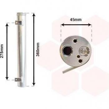 Filtro deshidratante para aire acondicionado VAN WEZEL 3000D471