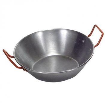 Sarten Honda Pulida Con Asas 20 cm.
