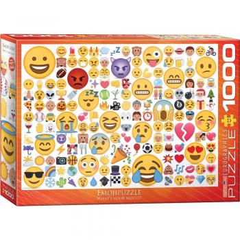 Eurographics 1000-Piece Emoji Puzzle - What's Your Mood?