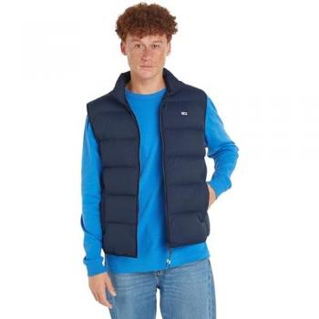 Tommy Hilfiger Men's Blue Puffer Vest, Size M