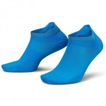 Nike Spark Lightweight No-Show Running Calcetines Para Correr - Azul, Gris