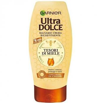 Bálsamo Ultra Dolce Honey Treasures 200ml para cabello maltratado o dañado, sin parabenos