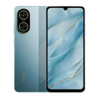 Smartphone Xiaomi POCO C71 4GB RAM + 128GB Almacenamiento, Pantalla HD+ 6.88, Cámara Dual 32MP + 8MP, Doble SIM, Color Azul