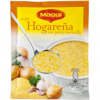 Maggi - Sopa Hogareña con Pasta Maravilla - 78 g - [Pack de 18]