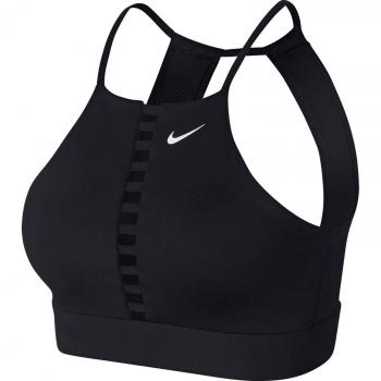 Nike Indy Lattice Bra Top, Mujer, Black/White, S
