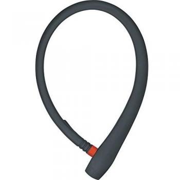 ABUS Men's Kabelschloss Ugrip Cable 560/65 Padlock, Black, 65 cm Length/8mm Diameter