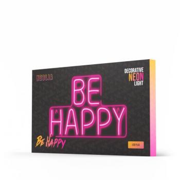 Forever Neon Plexi Led Be Happy Pink