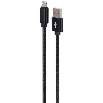 Cable trenzado de algodón de 8 pines con conectores metálicos, 1,8 m