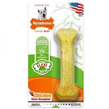 Nylabone Masticable Moderado Sabor Pollo para Perros - Tamaño Pequeño