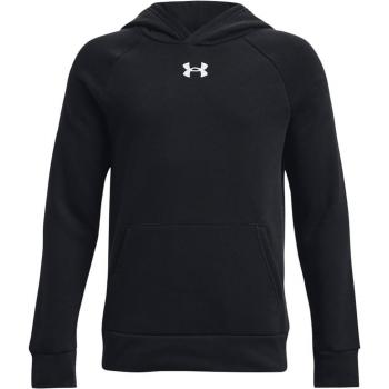 Under Armour Boys Rival Fleece Hoodie - Youth Small (130-140CM), Black