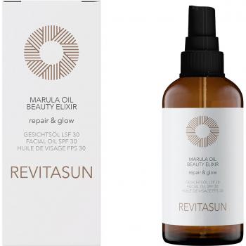 RevitaSun - Marula Oil Elixir de belleza 50 ml unisex, crema antiedad con protección solar LSF 30