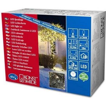 Konstsmide 3610-110 - Guirnalda de micro LED