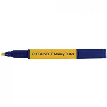 Rotulador Q-Connect Money Tester Pen para Identificación de Billetes Falsos