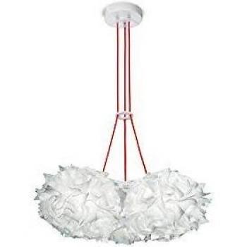 Lámpara colgante Slamp Veli Mini Trio Couture - Diseño elegante y moderno, estilo contemporáneo