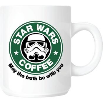Top Banana - Taza (cerámica), diseño de Star Wars con el Logotipo de Starbucks Coffee