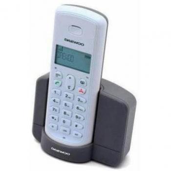 Daewoo electronics - Telefono inalambrico dect daewoo dtd-1350 rojo